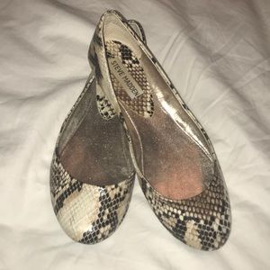 Steve Madden Snakeskin Heaven Flats